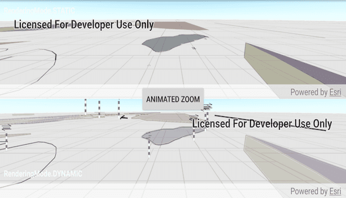 Image of feature layer rendering mode scene