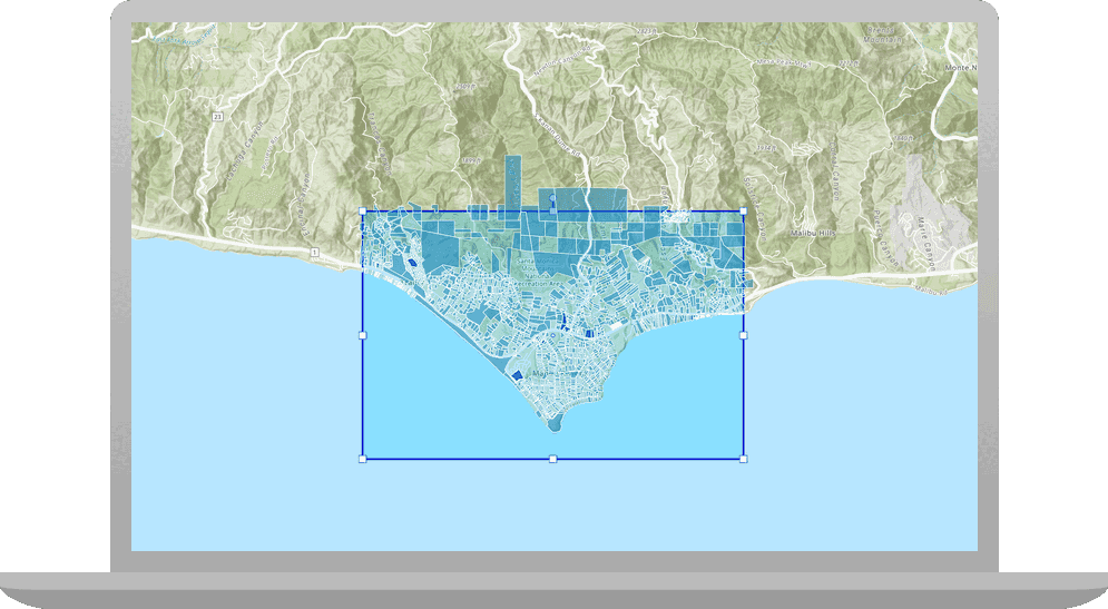 Spatial query on a feature layer