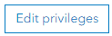 Edit credential privileges