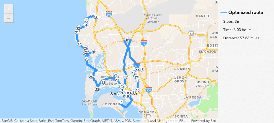 job optimized routing