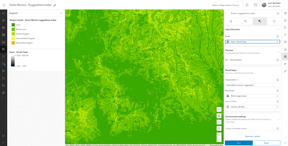 raster function analysis