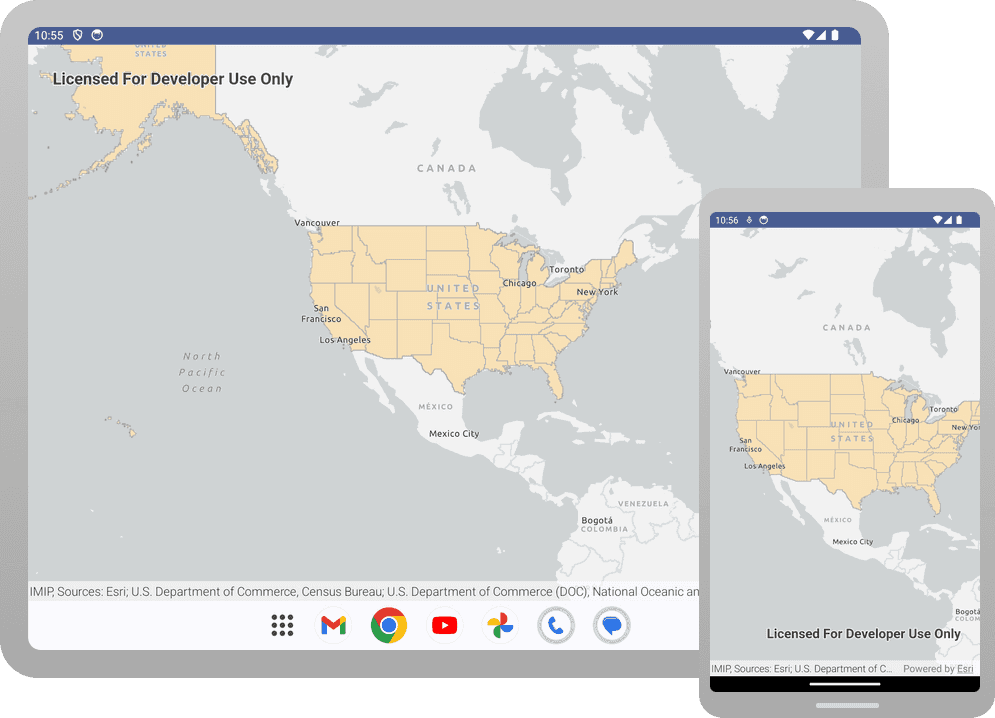 Example of attribution in mobile devices