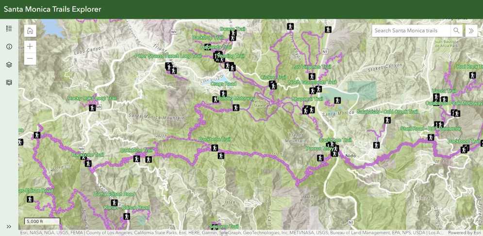 Santa Monica Trails Explorer instant app