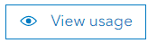 View usage button