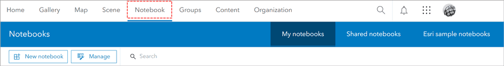 ArcGIS Notebooks