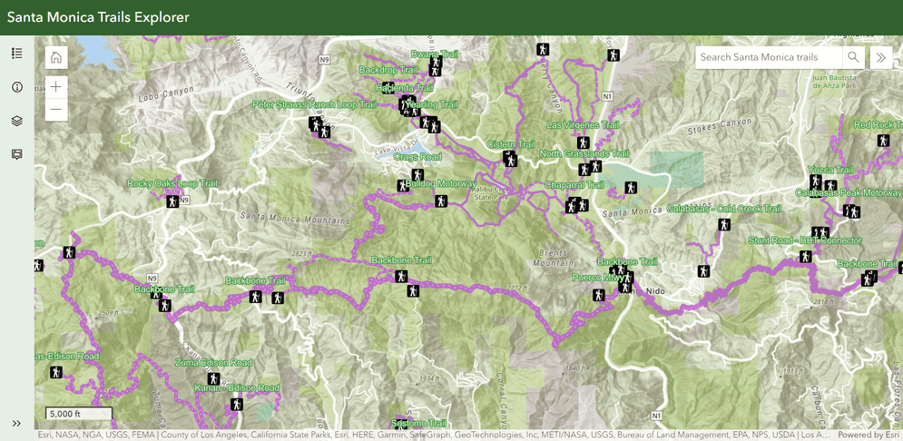 Santa Monica Trails Explorer instant app