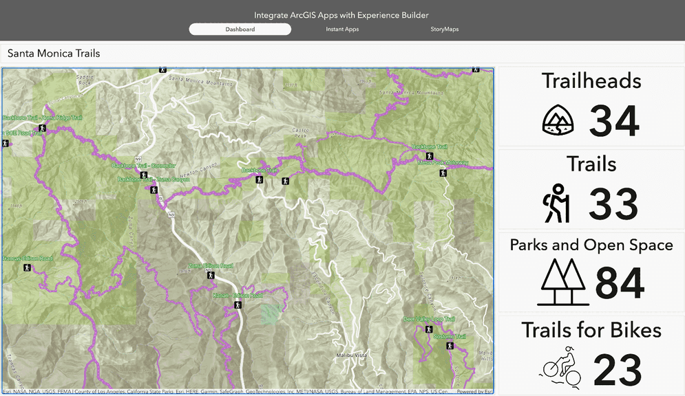 ArcGIS Apps Integration demo app