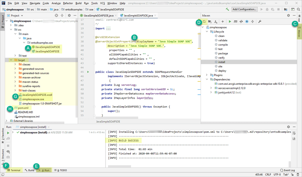 building soap soe intellij6