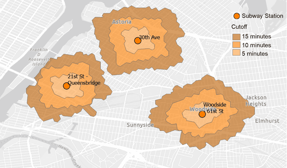 Create Service Areas