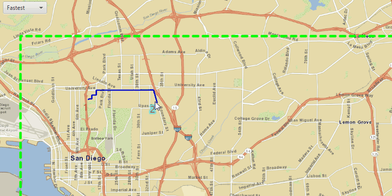 Image of offline routing