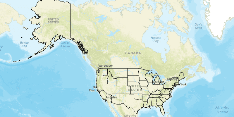 Image of local server map image layer