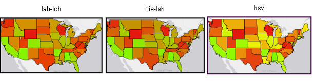 Algorithmic Color Ramp Example