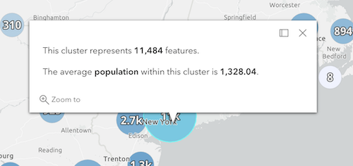 clustering-generated-popup