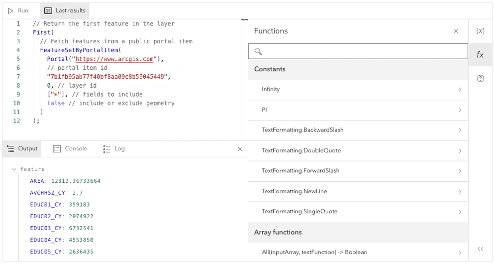 ArcGIS Maps SDK coding components