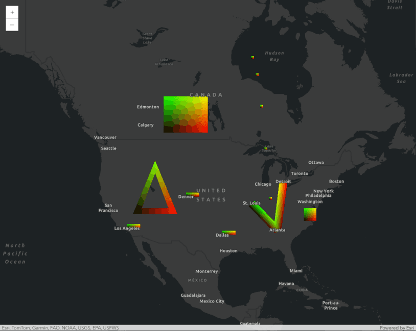 Tessellation helpers for custom WebGL layer views