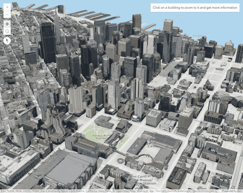 Query client-side 3D extents