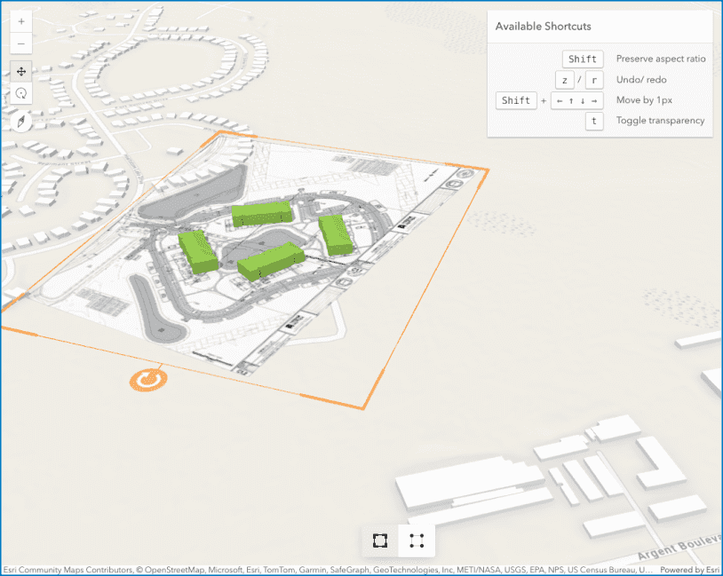MediaLayer with interactive georeferencing