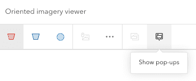 oriented imagery show popup