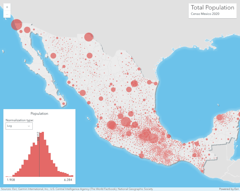 Image preview of related sample Histogram widget