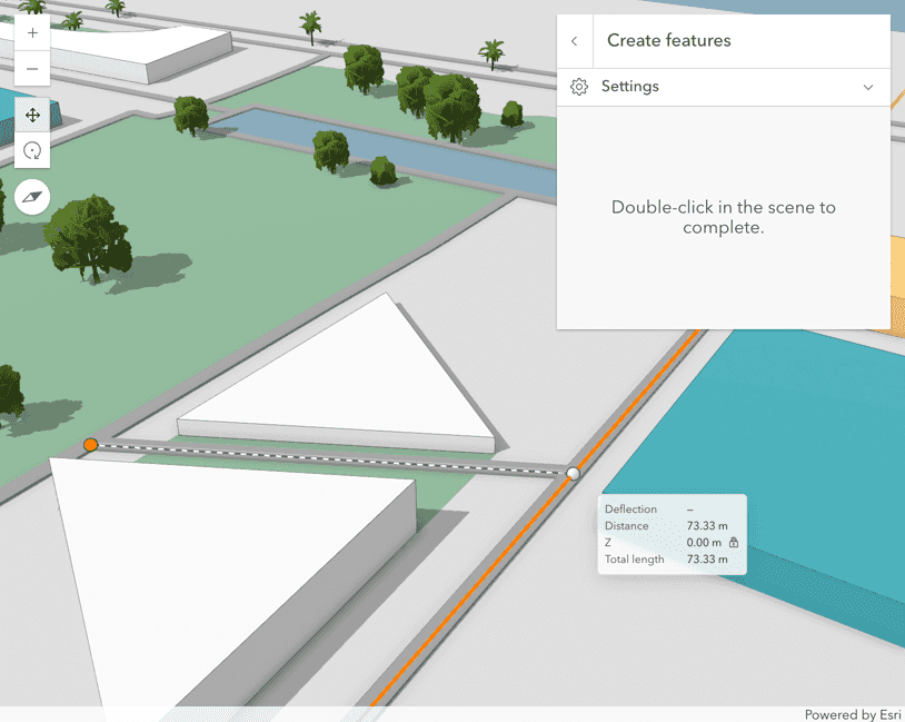 Edit features in 3D with the Editor widget