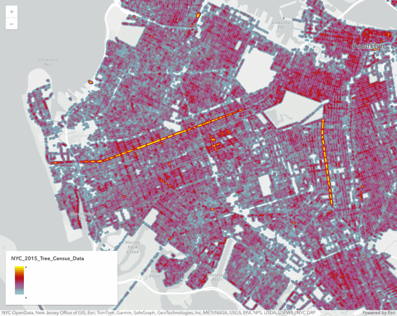 Image preview of related sample Create a static heatmap