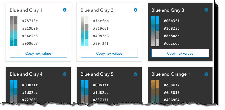 color ramps