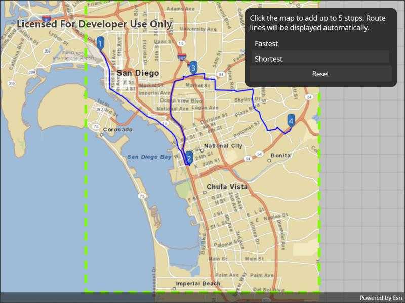 Image of offline routing