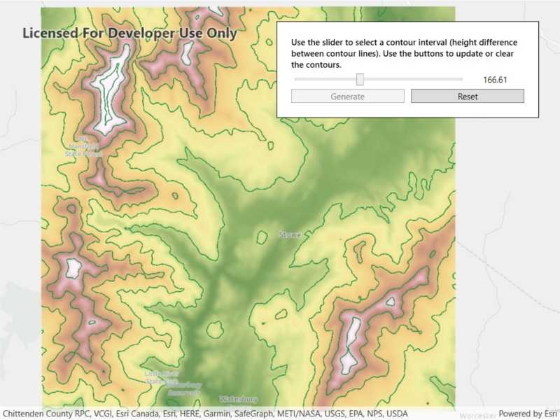 Image of local server geoprocessing