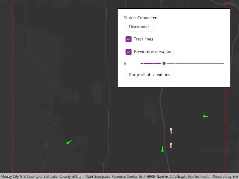 Image of display dynamic entity layer