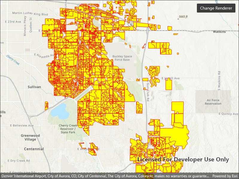 Image of symbolize shapefile