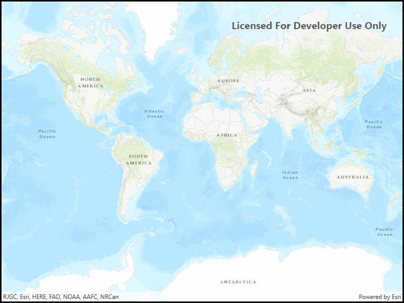 Image of ArcGIS tiled layer URL