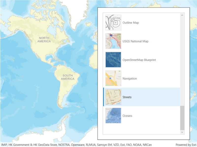 Image of change basemap