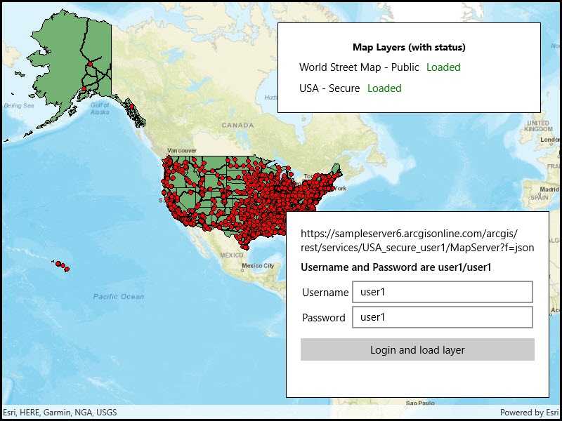 Image of ArcGIS token challenge