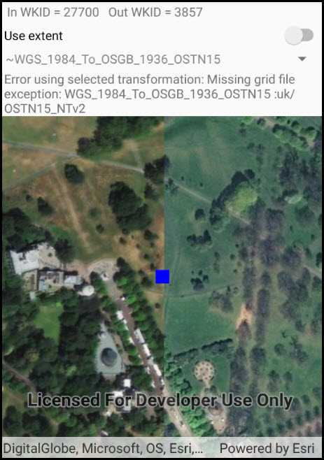 Image of list transformations by suitability