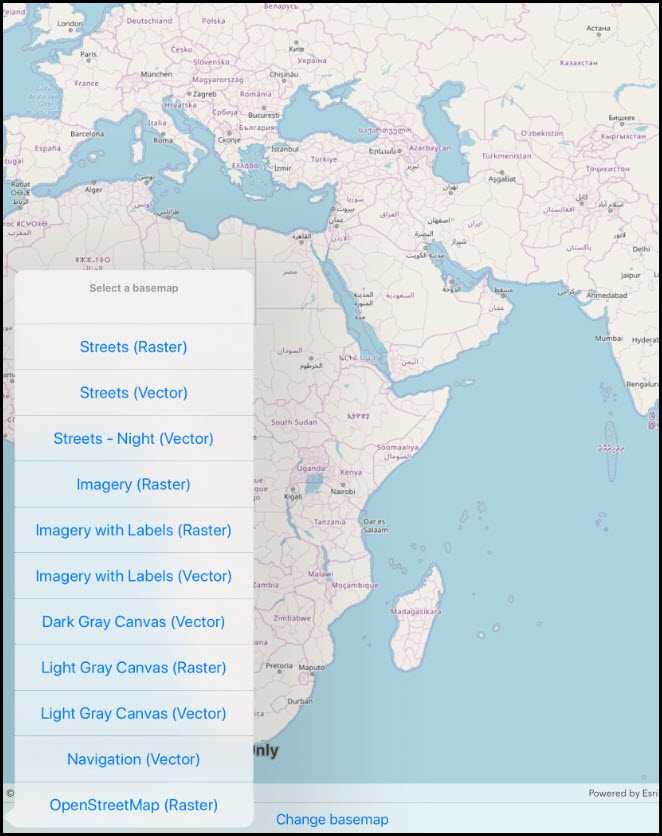 Image of change basemap