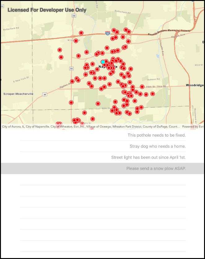 Image of map image layer tables