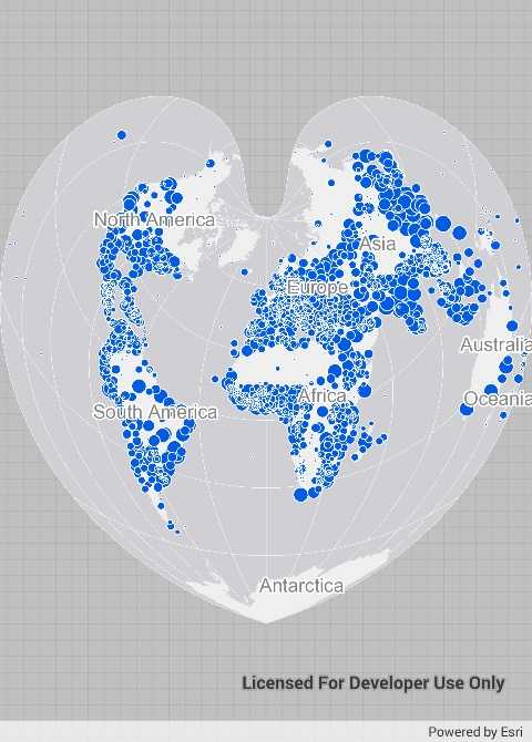 Image of map spatial reference