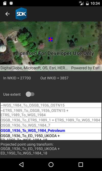 Image of list transformations by suitability