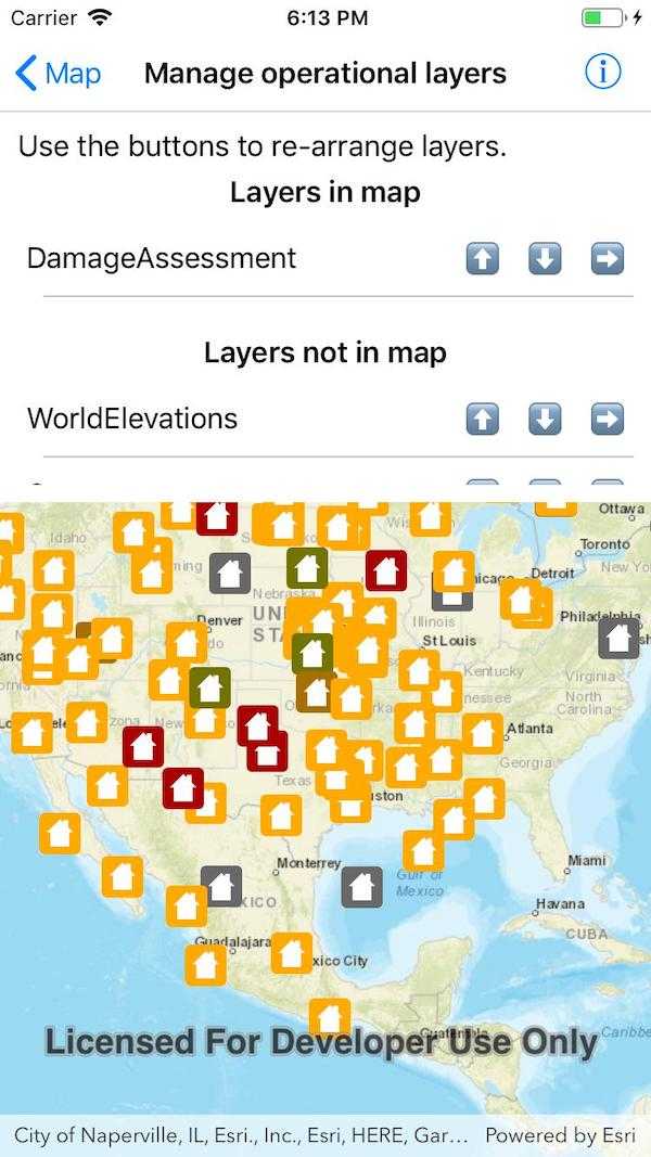 Image of manage operational layers