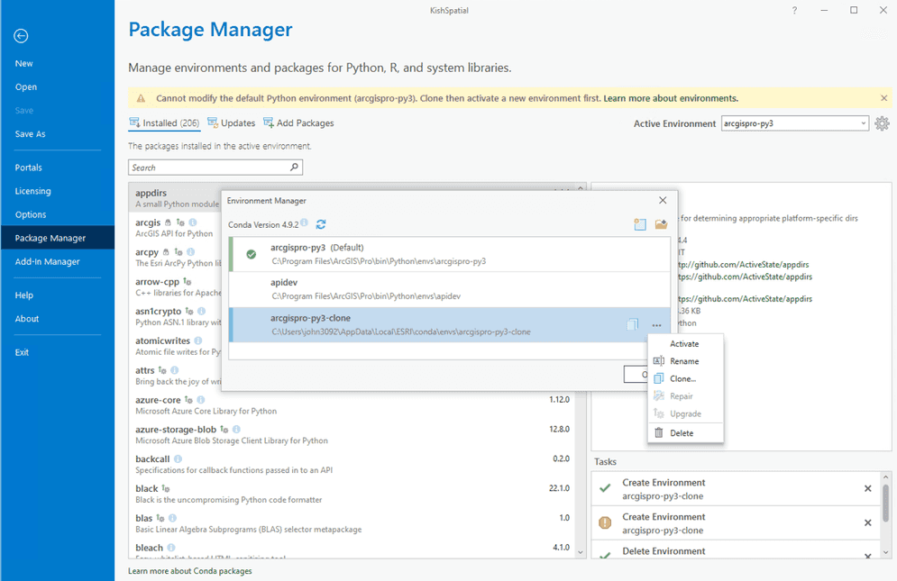 python_package_manager_active