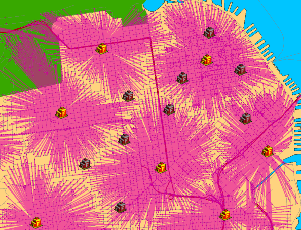 Location Allocation Graphic