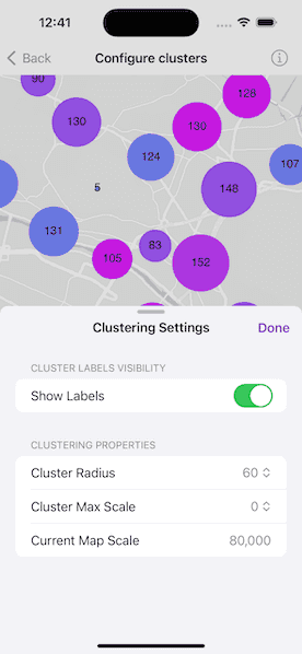 Image of configure clusters