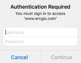 Authenticator LoginViewModifier to present a login alert