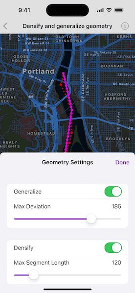 Image of densify and generalize geometry