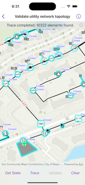 Image of Validate utility network topology